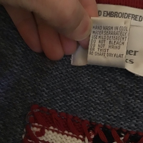 Retro Y2K stars n stripes sweater vest - Picture 3 of 6